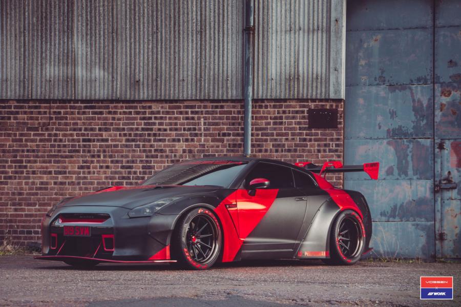  Nissan GT-R X Work on Vossen Wheels (VWS-1) 2016 года  (фото 8 из 46)